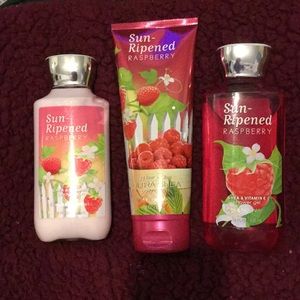 “Sun-Ripened” Body Lotion, Body Cream & Shower Gel